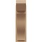 Ekena Millwork 7 1/2-in W x 18-in D x 26-in H Funston Slat Rough Cedar Woodgrain TimberThane Outlooker, Primed Tan OUTUR075X18X26FST24RCPR - alternate 2